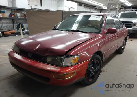 1997 Toyota Corolla Dx из США, поврежденный, VIN 1NXBB02E2VZ601840